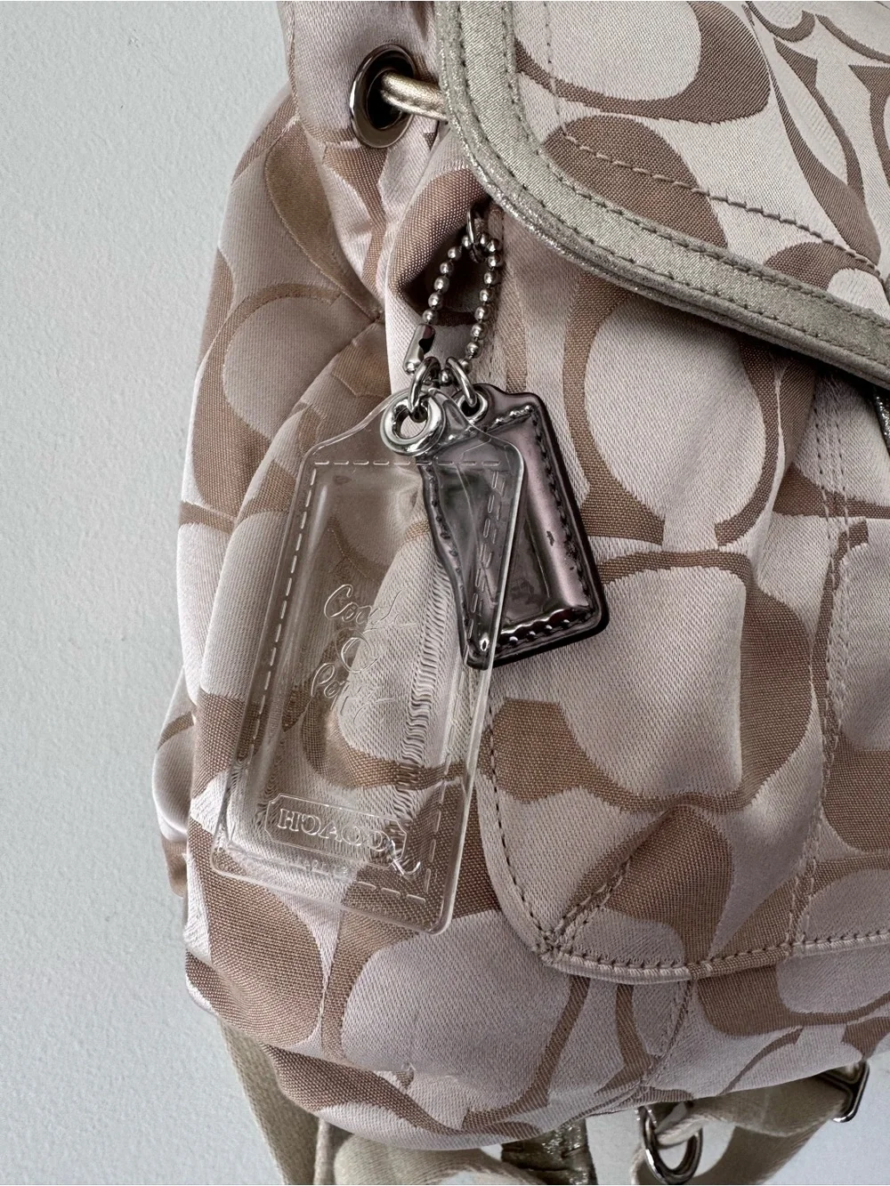 Coach Poppy Signature Backpack